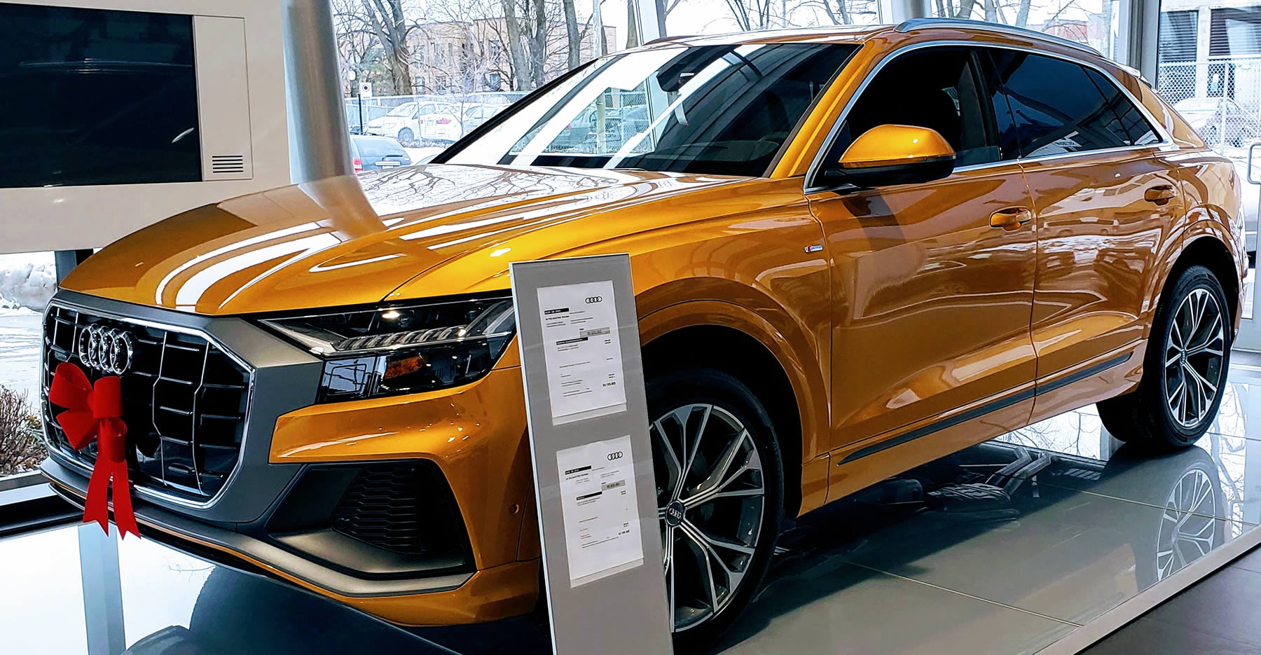 Test Driving the Allnew Audi Q8 in Montreal • LeaseCosts Canada